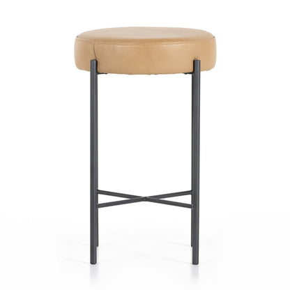 Nocona Bar + Counter Stool in Natural Leather