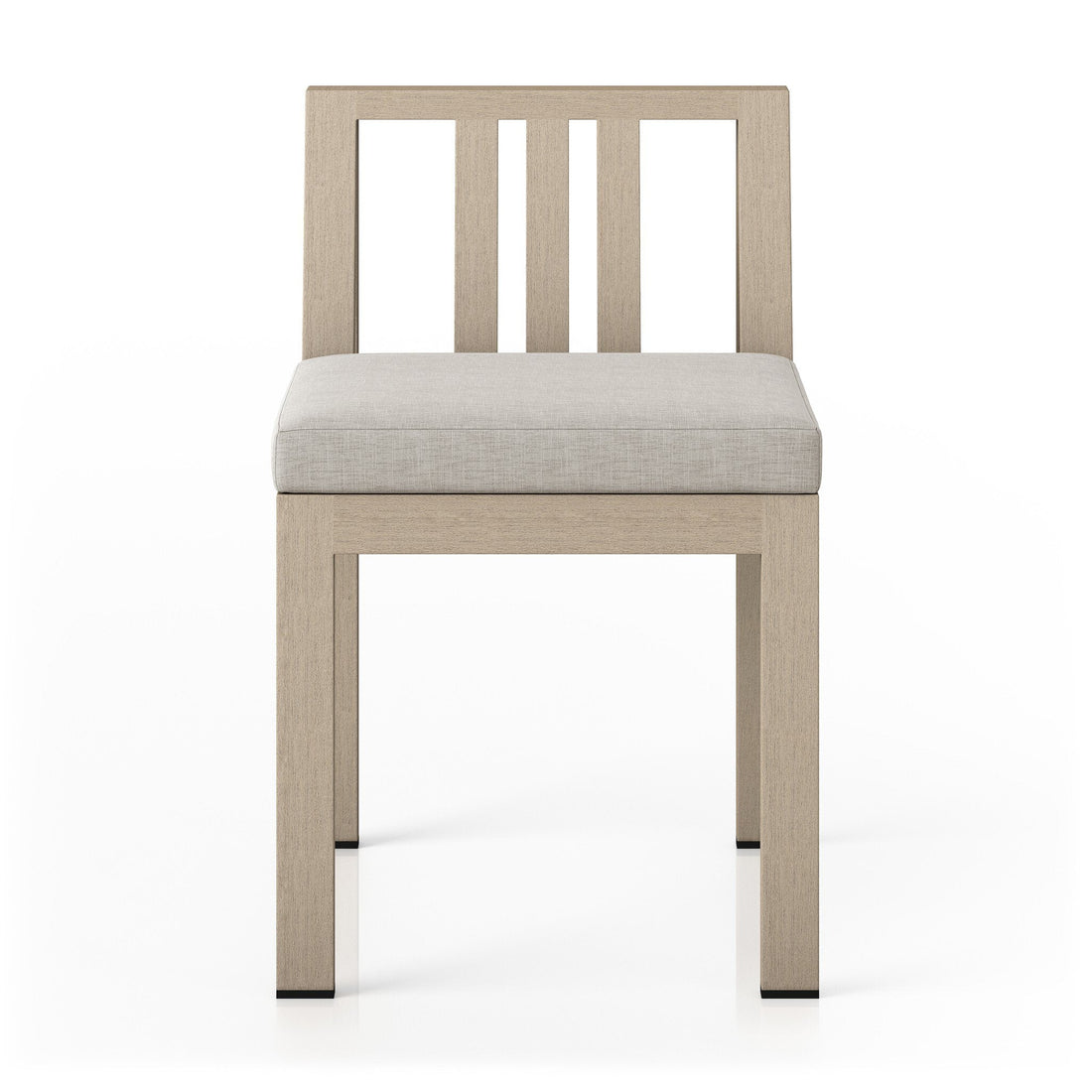 Monterey Outdoor Dining Chair, Washed Brown in Venao Grey