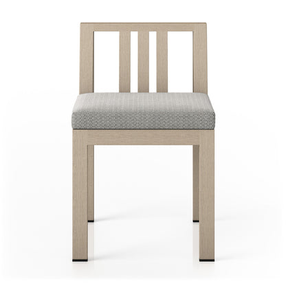 Monterey Outdoor Dining Chair, Washed Brown in Faye Ash