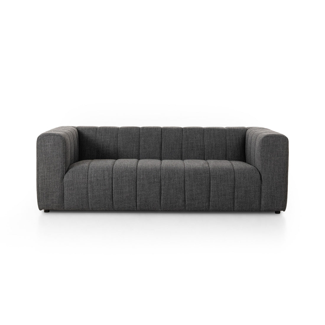Langham Channeled Sofa in Saxon Charcoal