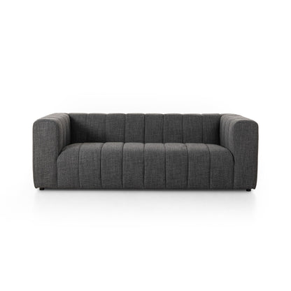 Langham Channeled Sofa in Saxon Charcoal