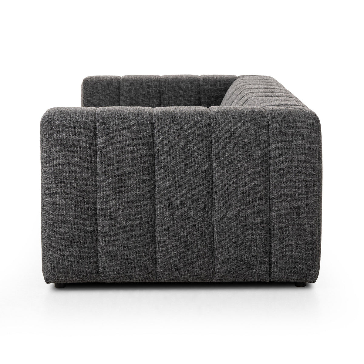 Langham Channeled Sofa in Saxon Charcoal