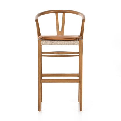 Muestra Bar + Counter Stool in Whiskey Saddle