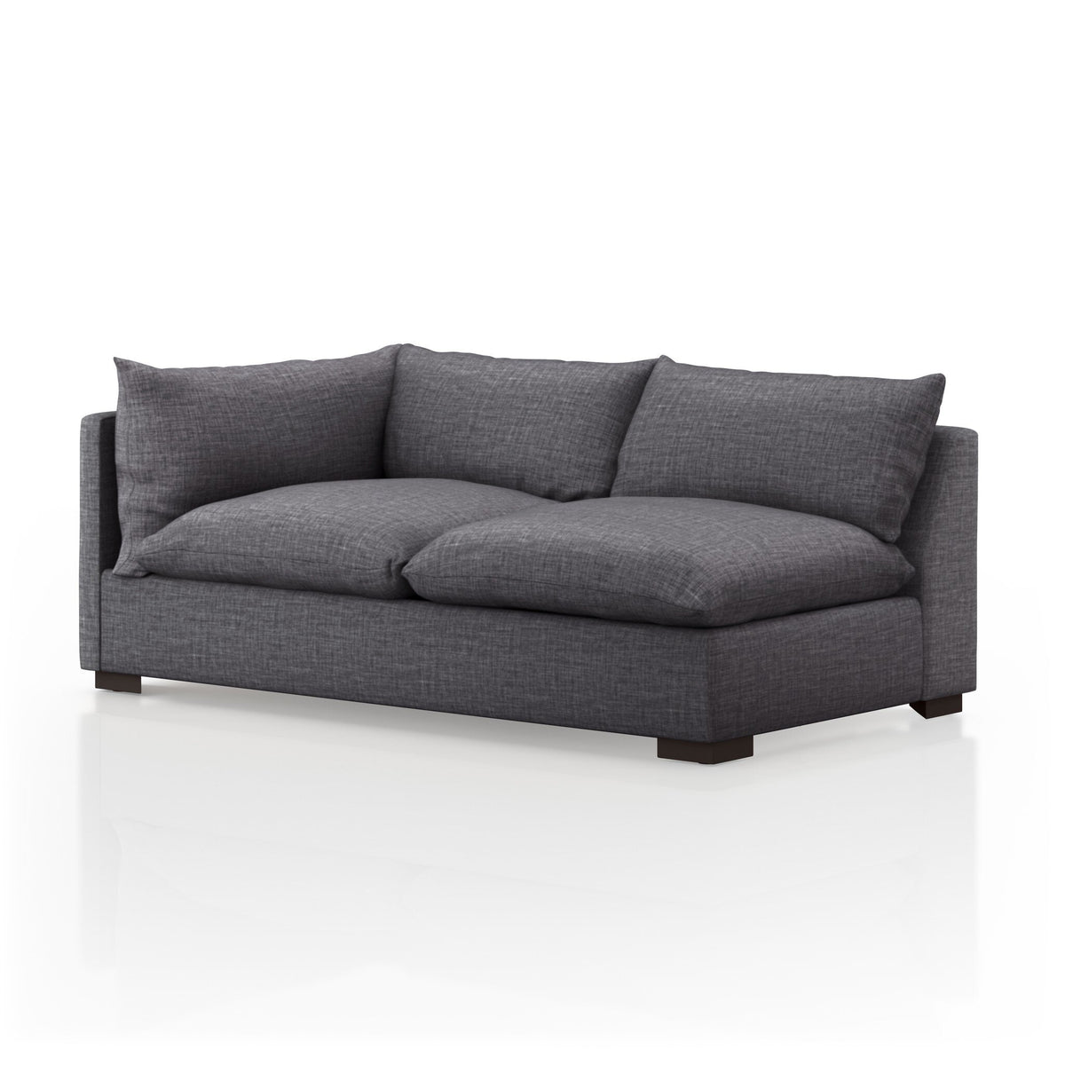 Build Your Own: Westwood Sectional in Bennett Charcoal