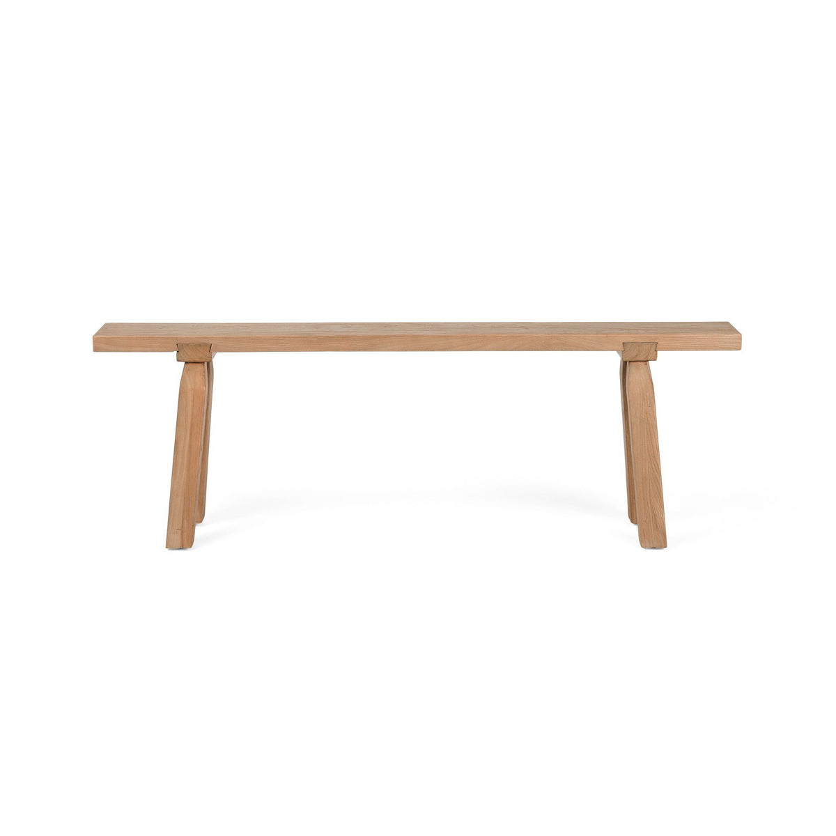Lahana Accent Bench in Natural Elm