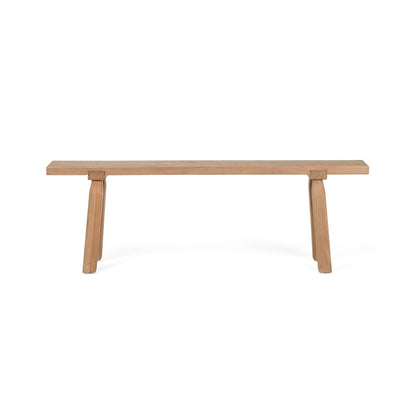 Lahana Accent Bench in Natural Elm