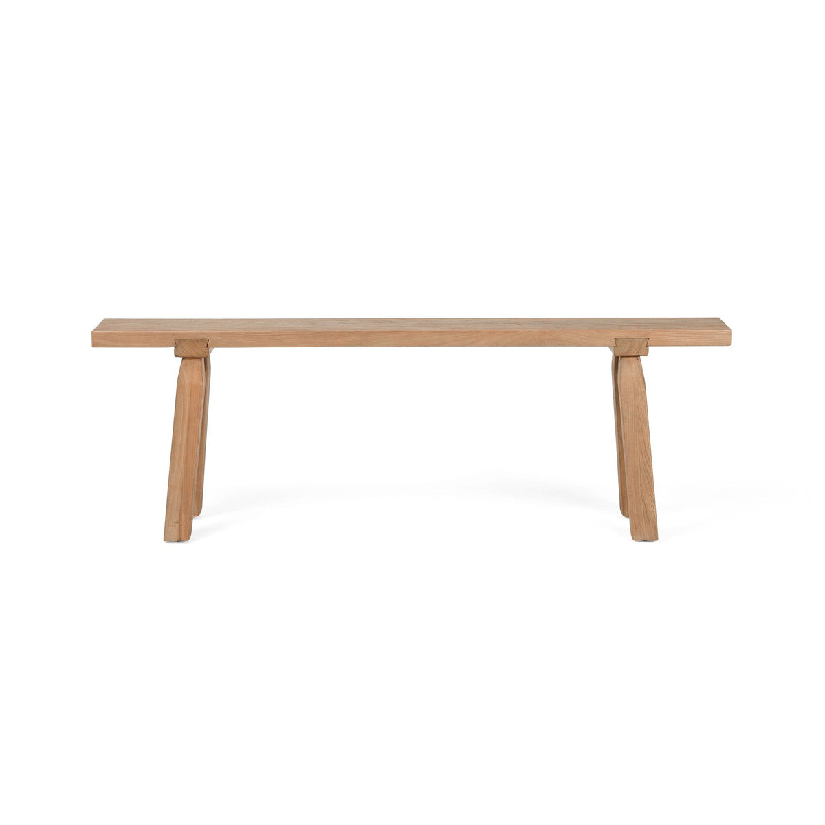 Lahana Accent Bench in Natural Elm
