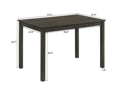 Melshire Dark Wood/Gray Dining Set from Crown Mark - Luna Furniture