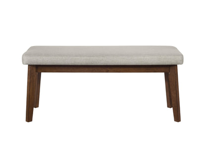 Salerno Beige/Brown Dining Set from Crown Mark - Luna Furniture
