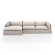 Habitat Slipcover 2-Piece Sectional in Bennett Moon