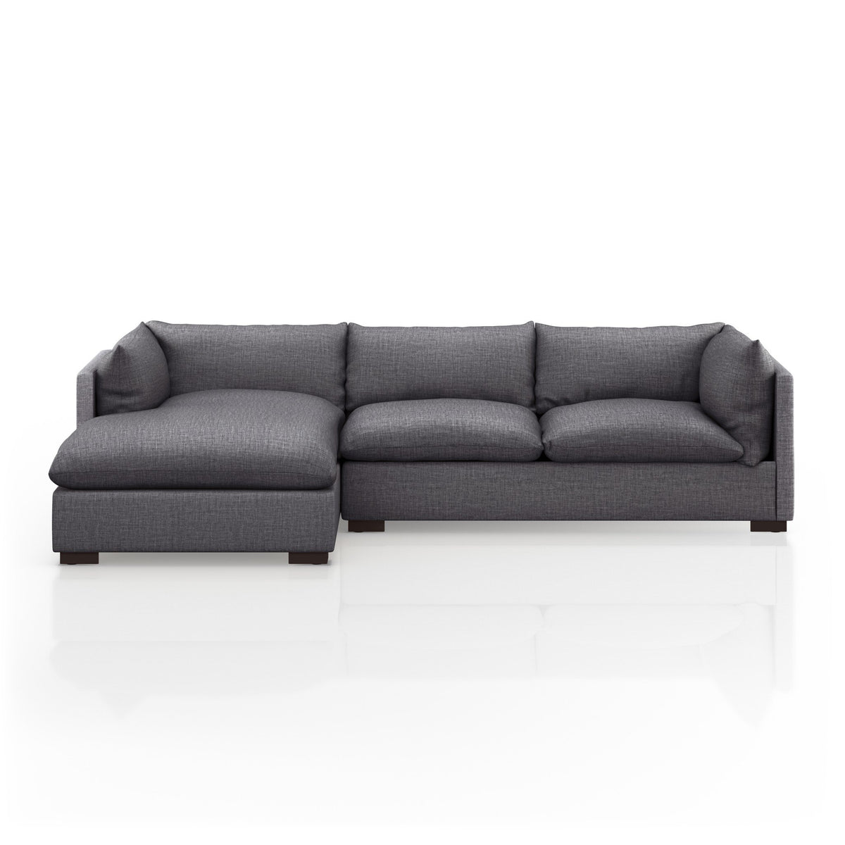 Westwood 2-Piece Sectional in Bennett Charcoal