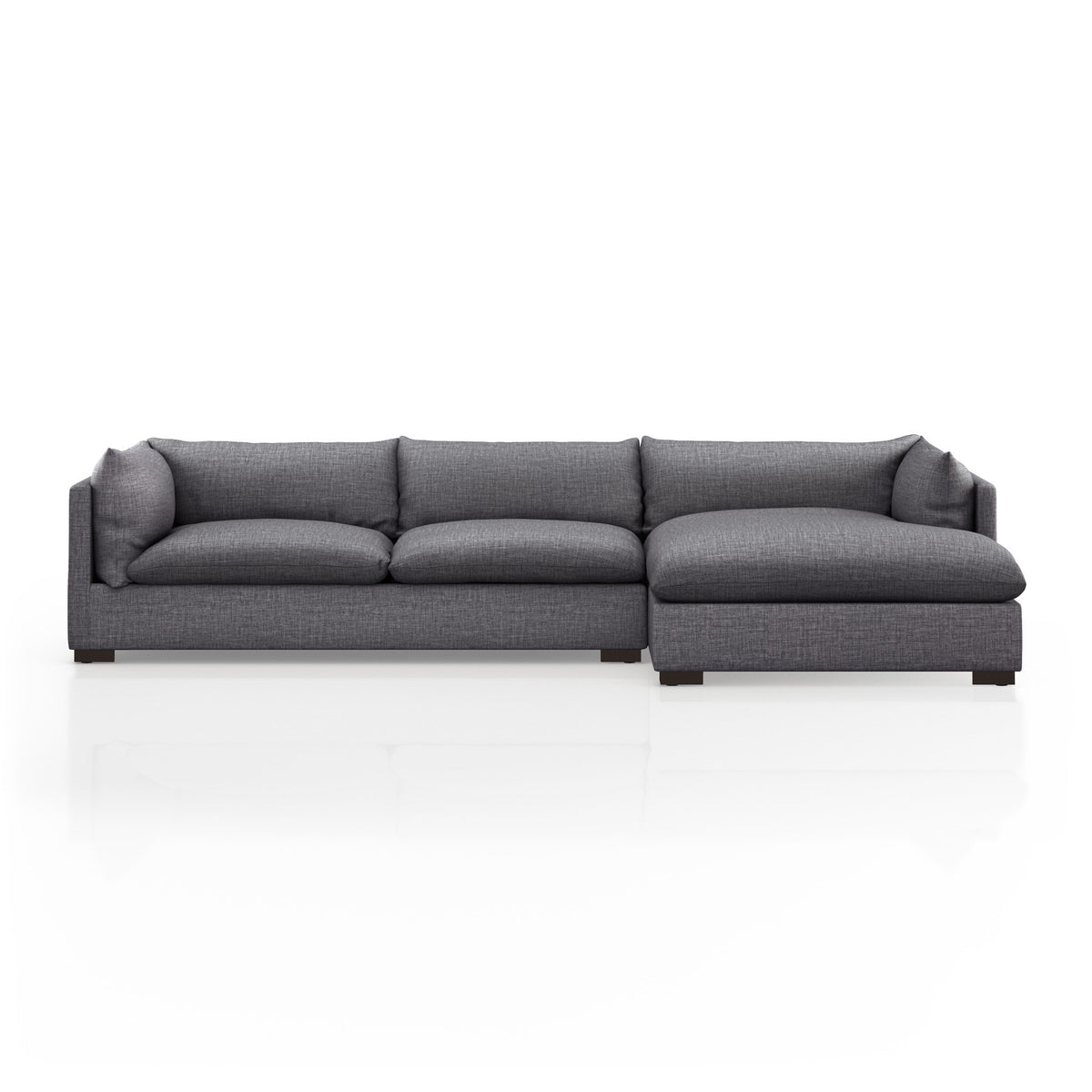 Westwood 2-Piece Sectional in Bennett Charcoal