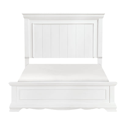 York White Panel Bedroom Set