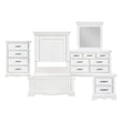 York White Youth Panel Bedroom Set