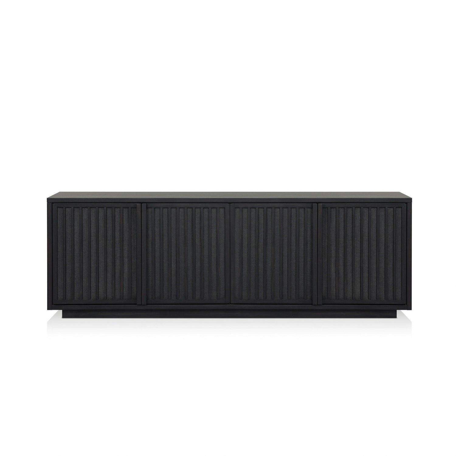 Nyland Media Console in Black Mahogany Veneer