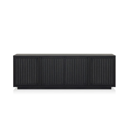 Nyland Media Console in Black Mahogany Veneer