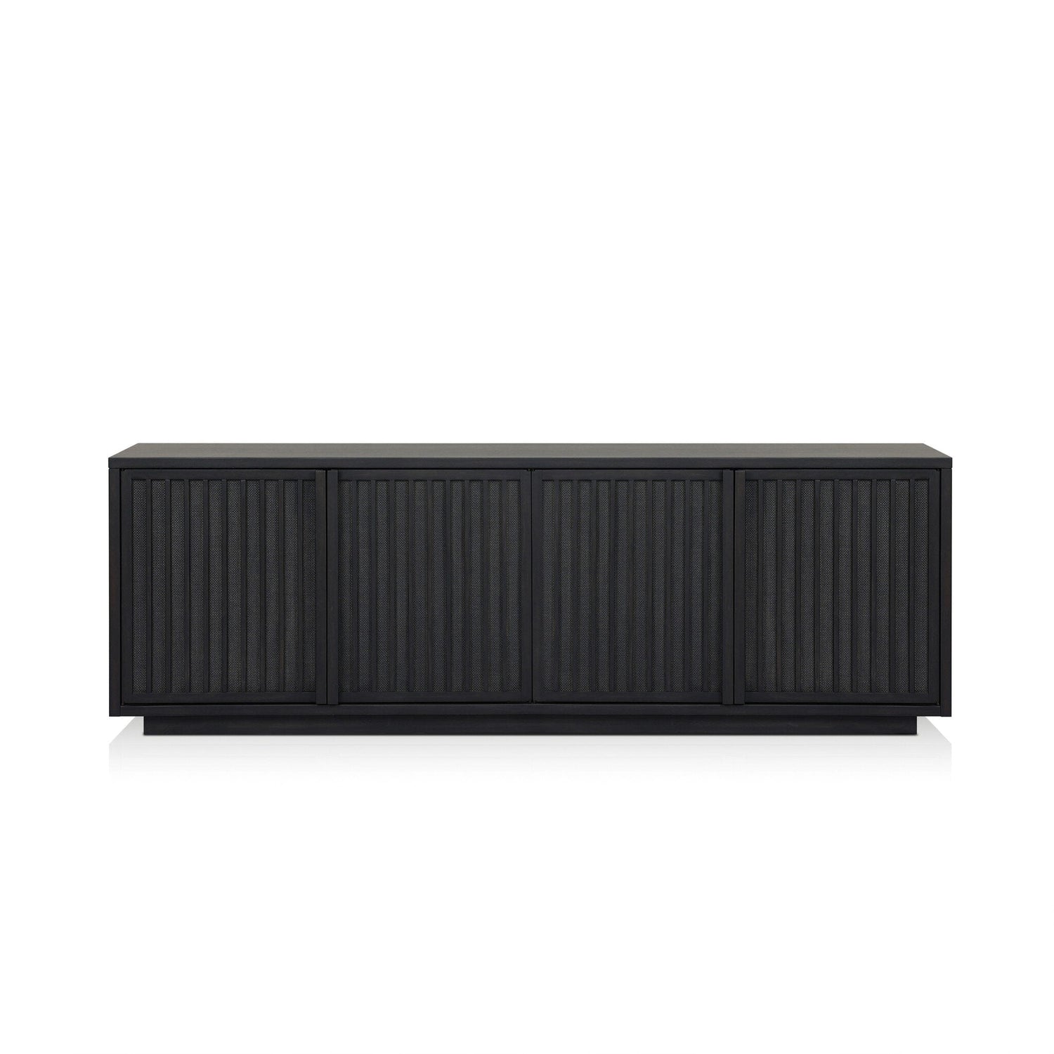 Nyland Media Console in Black Mahogany Veneer