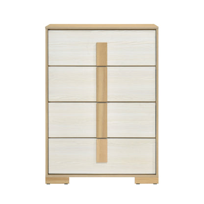 Sterling Natural/White Chest from Homelegance - Luna Furniture