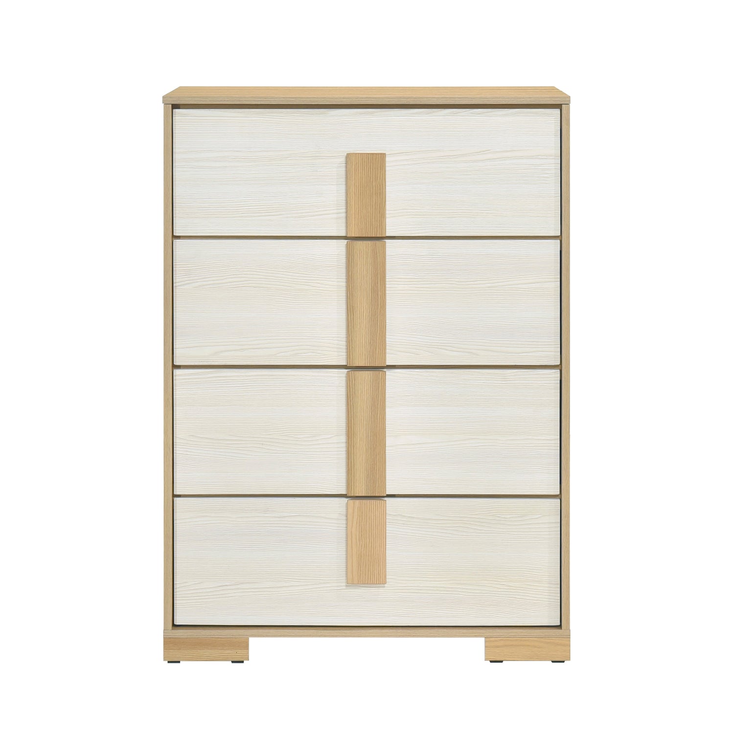 Sterling Natural/White Chest from Homelegance - Luna Furniture