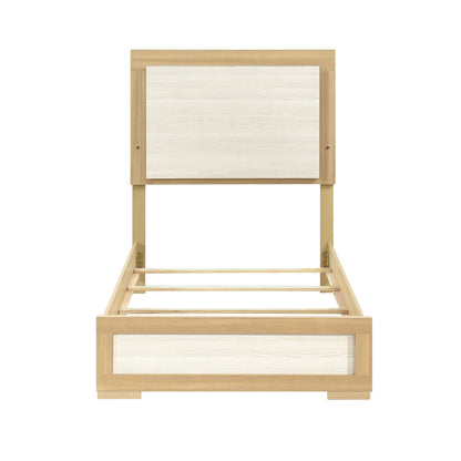 Sterling Natural/White LED Youth Bedroom Set from Homelegance - Luna Furniture