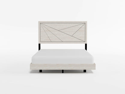 Aspen Gray Oak Queen Bed from Homelegance - Luna Furniture