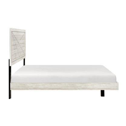 Aspen Gray Oak Queen Bed from Homelegance - Luna Furniture