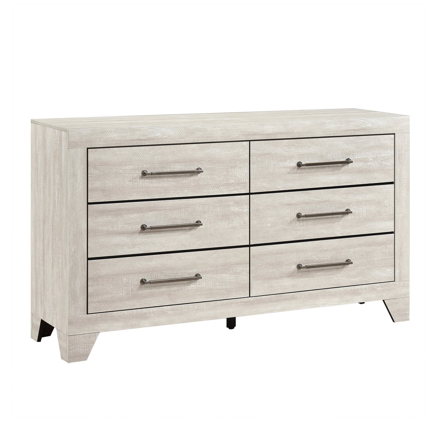 Aspen Gray Oak Bedroom Set from Homelegance - Luna Furniture