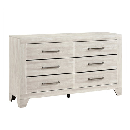 Aspen Gray Oak Bedroom Set from Homelegance - Luna Furniture