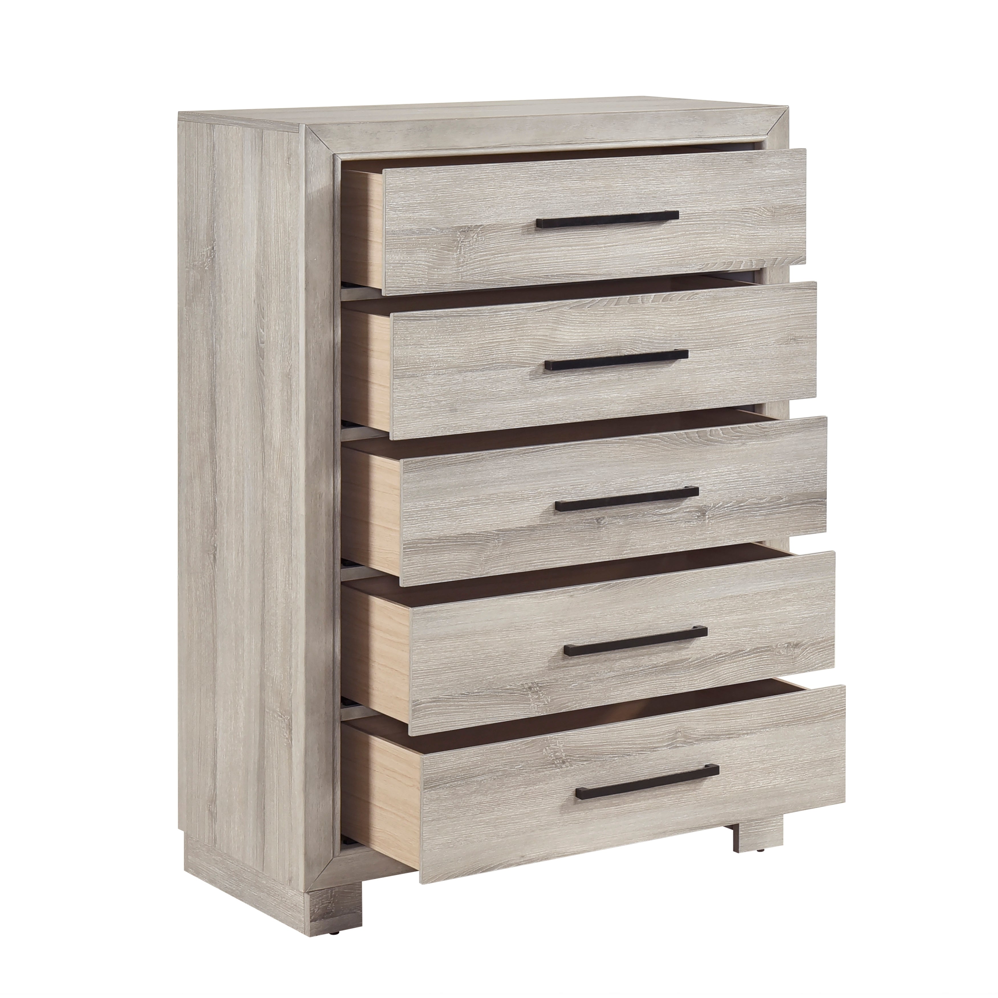 Everett Gray Panel Bedroom Set from Homelegance - Luna Furniture