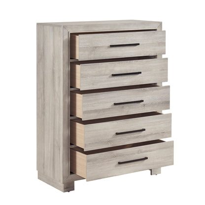Everett Gray Panel Bedroom Set from Homelegance - Luna Furniture