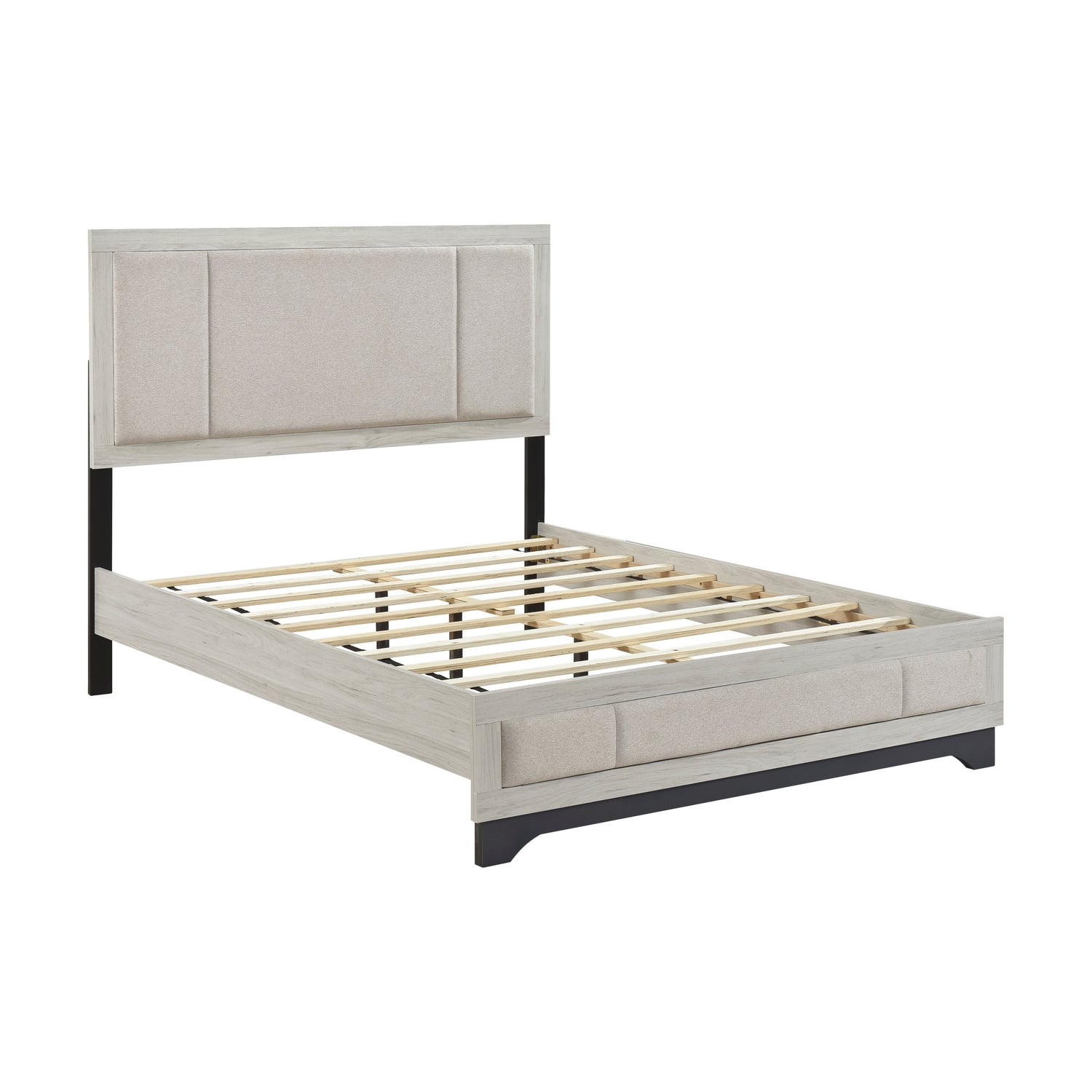 2334-1* (2) Queen Platform Bed - 2334-1*