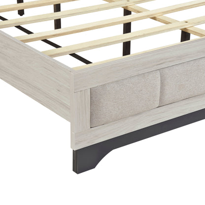 Westport White Oak/Gray Platform Bedroom Set from Homelegance - Luna Furniture