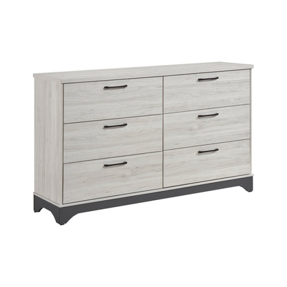 Westport White Oak/Gray Platform Bedroom Set from Homelegance - Luna Furniture
