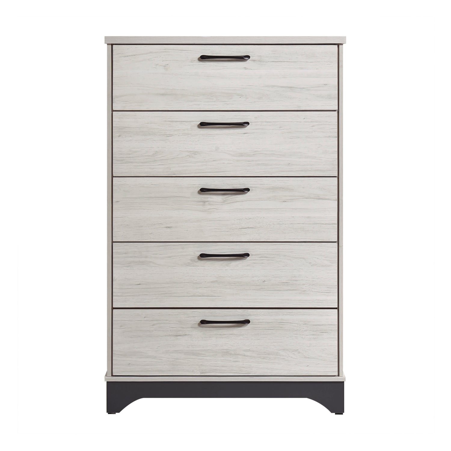 Westport White Oak/Gray Platform Bedroom Set from Homelegance - Luna Furniture