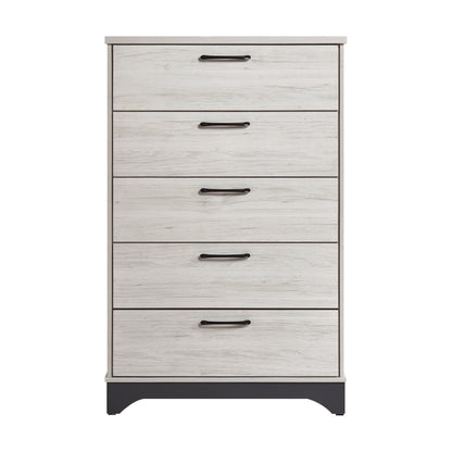 Westport White Oak/Gray Platform Bedroom Set from Homelegance - Luna Furniture