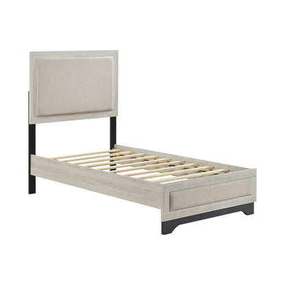 Westport White Oak/Gray Platform Youth Bedroom Set from Homelegance - Luna Furniture
