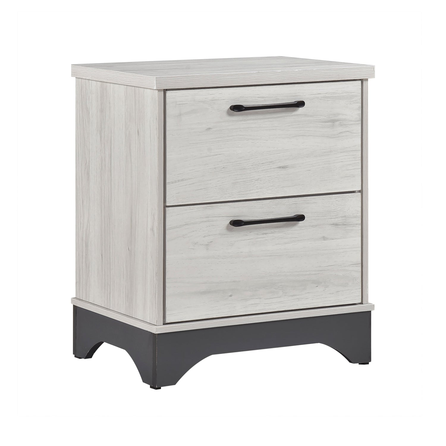 Westport White Oak/Gray Platform Bedroom Set from Homelegance - Luna Furniture