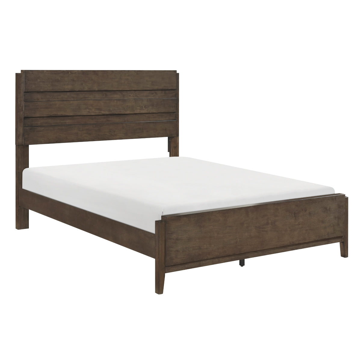 Emmett Dark Walnut Queen Bed from Homelegance - Luna Furniture