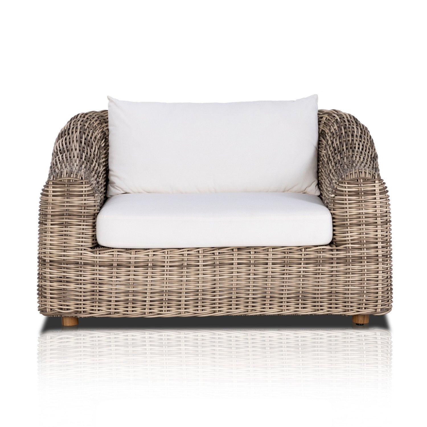 Messina Outdoor Chair in Venao Ivory