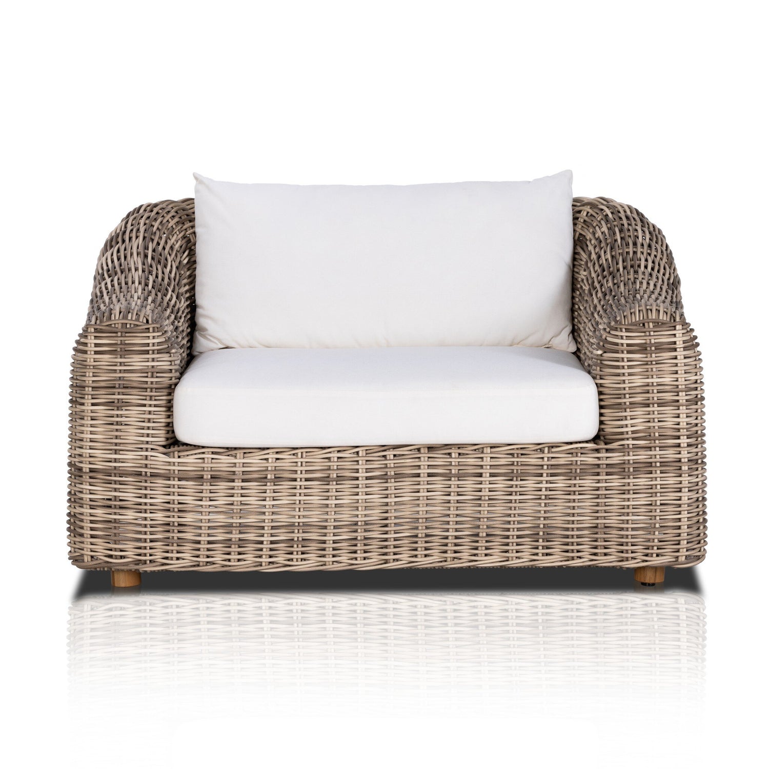 Messina Outdoor Chair in Venao Ivory