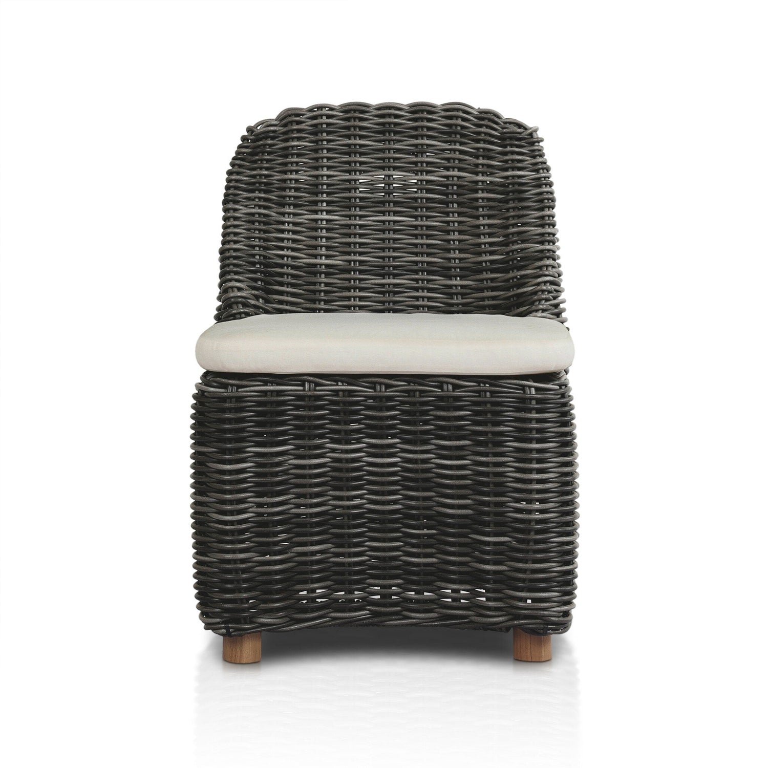 Messina Outdoor Dining Chair in Venao Ivory