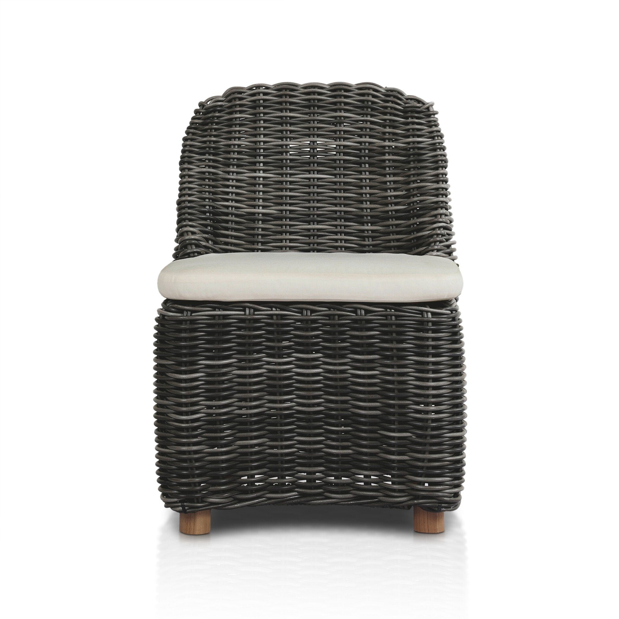 Messina Outdoor Dining Chair in Venao Ivory