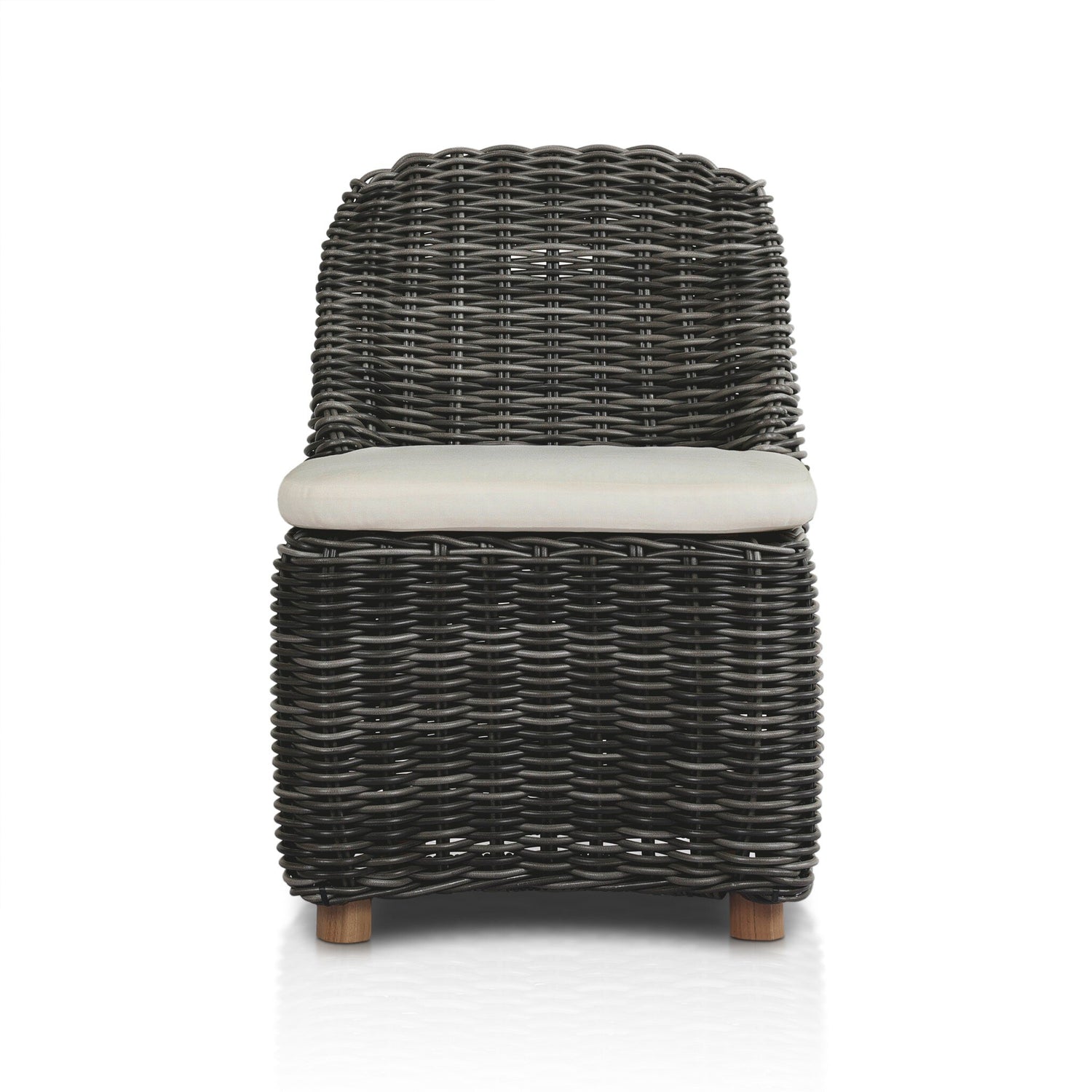 Messina Outdoor Dining Chair in Venao Ivory