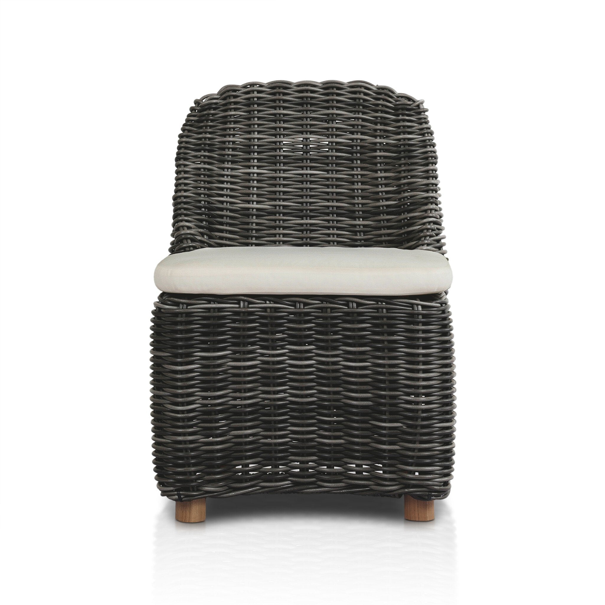 Messina Outdoor Dining Chair in Venao Ivory