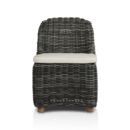 Messina Outdoor Dining Chair in Venao Ivory