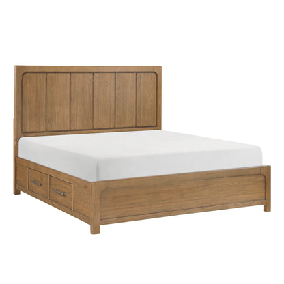 2336K-1EK* (4) Eastern King Platform Bed with Storage Side Rails from Homelegance - Luna Furniture