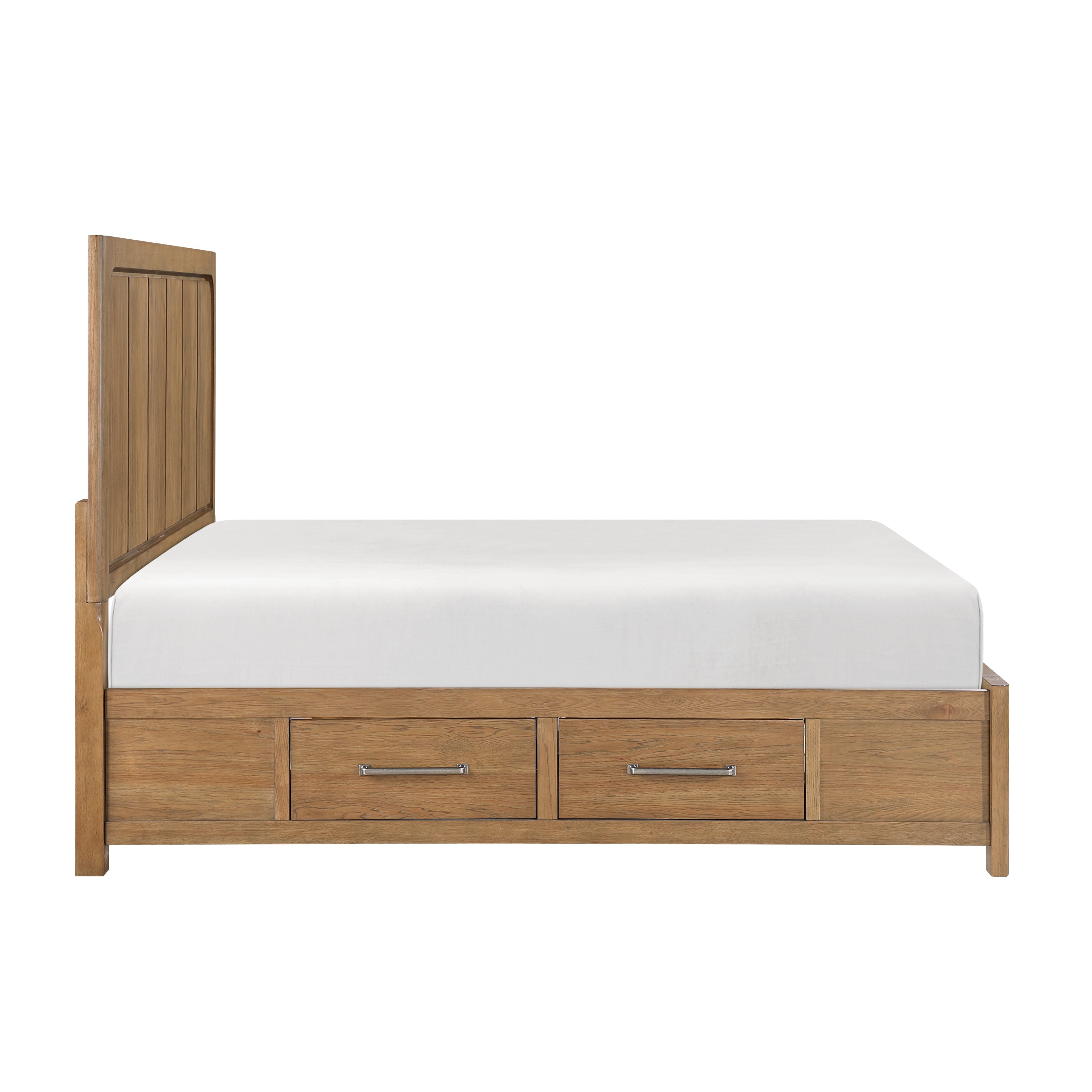 2336K-1EK* (4) Eastern King Platform Bed with Storage Side Rails from Homelegance - Luna Furniture