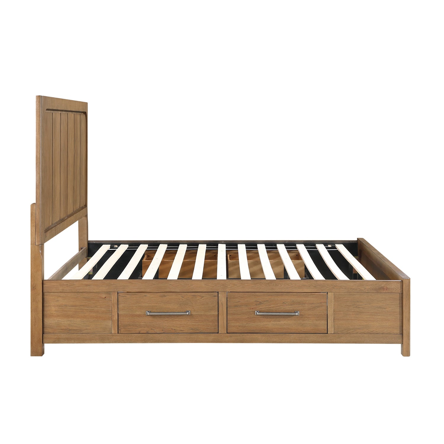2336K-1EK* (4) Eastern King Platform Bed with Storage Side Rails from Homelegance - Luna Furniture