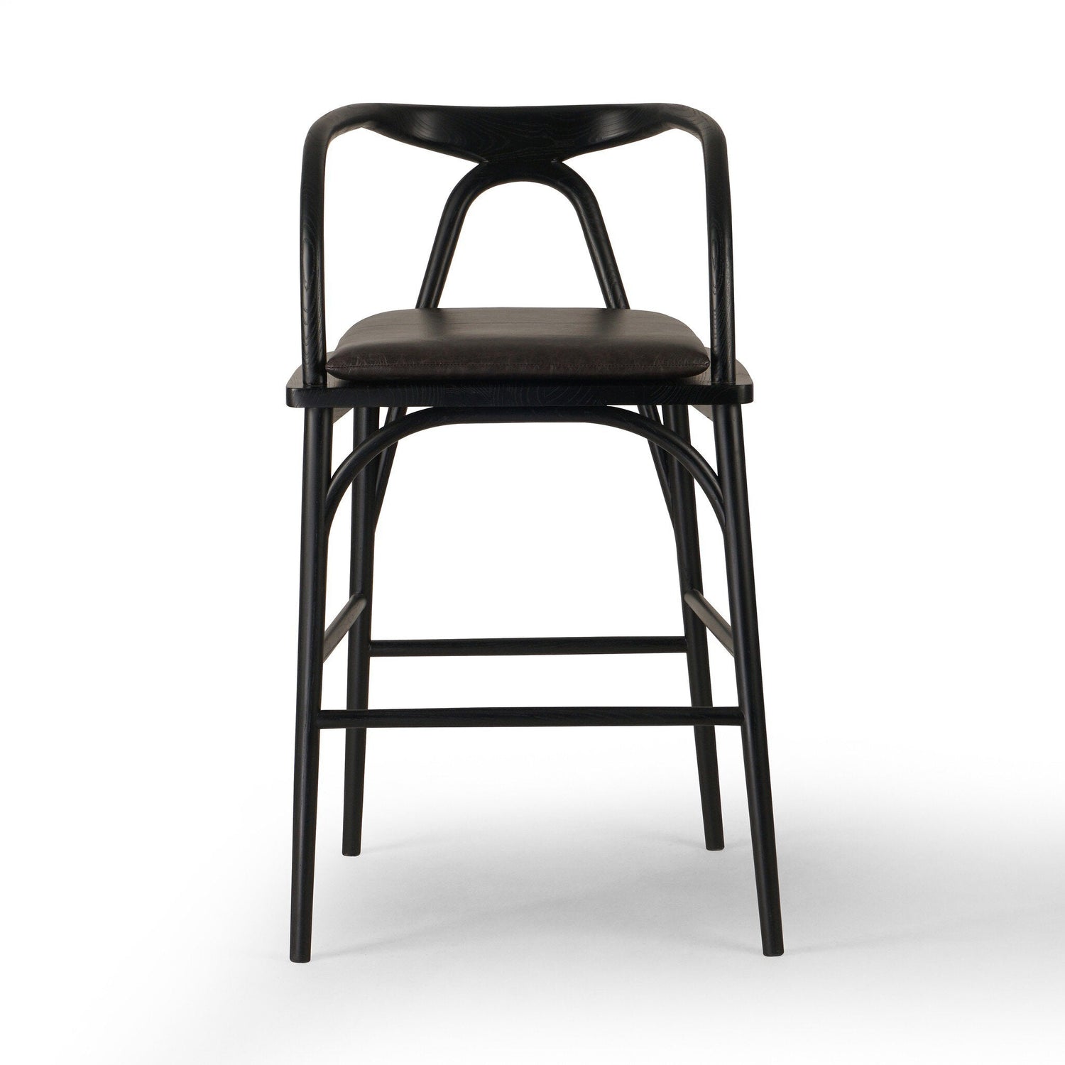 Veda Bar + Counter Stool in Sonoma Black