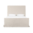 Daphne Slipcover Bed in Brussels Natural